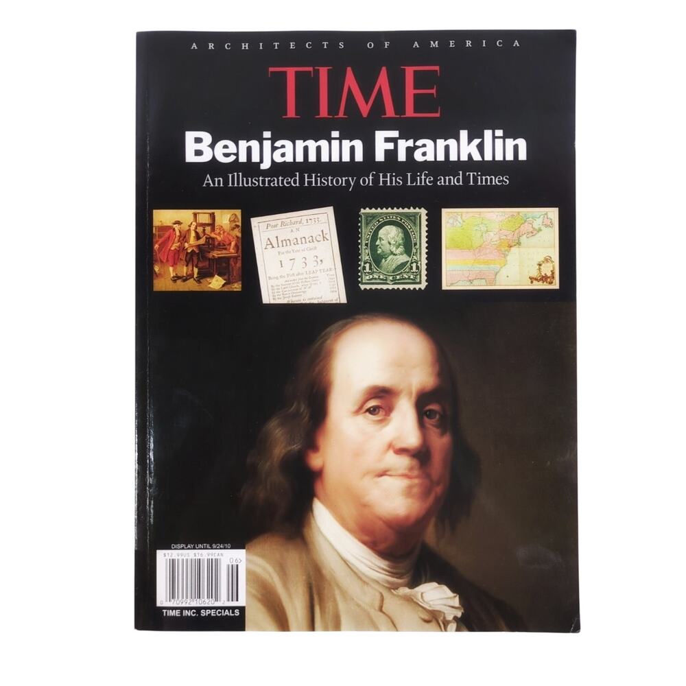 TIME Benjamin Franklin Illustrated History 2010 Architects of America Paperback